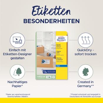 Avery zweckform adressetiketten 99,1x67,7mm j8165-25 weiss 200 stück - Avery-zweckform-j8165-25-4004182235287-02.jpg