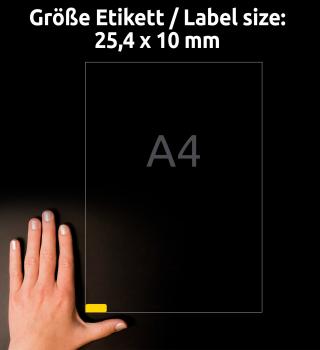 Avery zweckform etiketten 25,4x10mm l6037-20 gelb 3780stk./20bl. - Avery-zweckform-l6037-20-4004182060377-04.jpg
