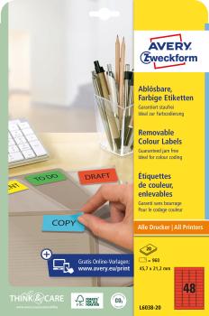 Avery zweckform etiketten 45.7x21.2mm l6038-20 rot 20bl./48stk. - Avery-zweckform-l6038-20-4004182060384-05.jpg