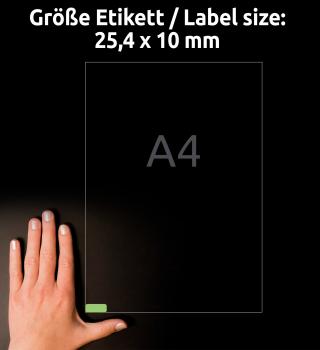 Avery zweckform etiketten 25,4x10mm l6049-20 grün 3780stk./20bl. - Avery-zweckform-l6049-20-4004182608968-04.jpg