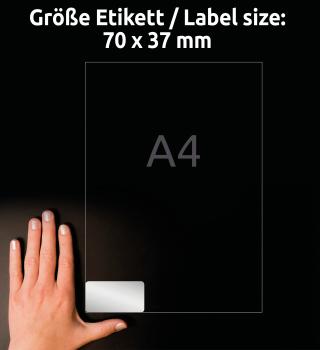 Avery zweckform typenschild label 70x37mm l613320 silber 480 stück/20 blat - Avery-zweckform-l613320-4004182049839-04.jpg