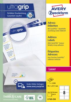 Avery zweckform adressetiketten 99,1x67,7mm l7165-250 weiss 2000 stk./250 blatt - Avery-zweckform-l7165-250-4004182251904-05.jpg