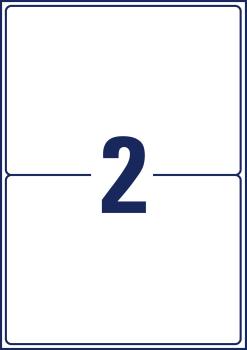 Avery zweckform versandetiketten 199,6x143,5mm l7168-100 weiss 200 stk./100 blatt - Avery-zweckform-l7168-100-4004182471685-06.jpg