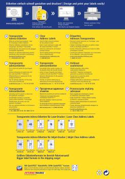 Avery zweckform adress-etik. laser 38x21,2mm l7551-25 transparent 1625 st./25 blatt - Avery-zweckform-l7551-25-4004182967454-07.jpg