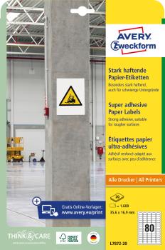 Avery zweckform etiketten univ. 35.6x16.9mm l7872-20 weiss, stark haftend 20 blatt - Avery-zweckform-l7872-20-4004182070048-05.jpg