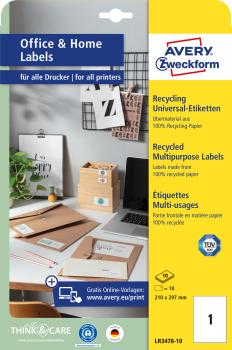 Avery zweckform etiketten 297x210mm lr3478-10 weiss, perm. 10 blatt/1 stk. - Avery-zweckform-lr3478-10-4004182334782-05.jpg