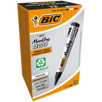 Bic marking 2000 1.7mm 8209153 ecolutions schwarz - Bic-8209153-3086129999699