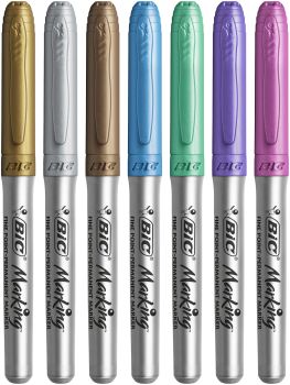 BIC Marker Metallic Ink 942861 assortiert 5 Stück