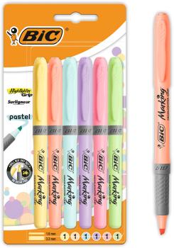 Bic textmarker pastel 992561 6 farben ass. - Bic-992561-3086123593725-02.jpg