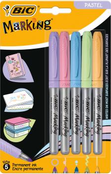 Bic marker color pastel ink 999132 assortiert 5 stück - Bic-999132-3086123454262-03.jpg