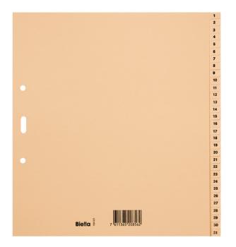 Biella kartonregister a4 19443100u braun 1-31 - Biella-19443100u-7611365208562-02.jpg