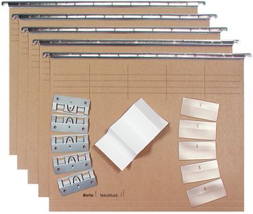 BIELLA Hängemappen-Set A4 27045600U olive 32x26cm 5 Stück