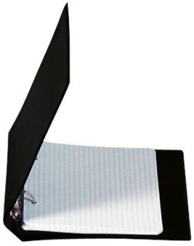 BIELLA Taschenringbuch 2cm 41566102U schwarz A6