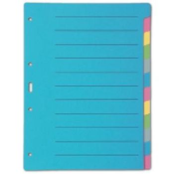 BIELLA Kartonregister A4 46141200U bunt 12-teilig