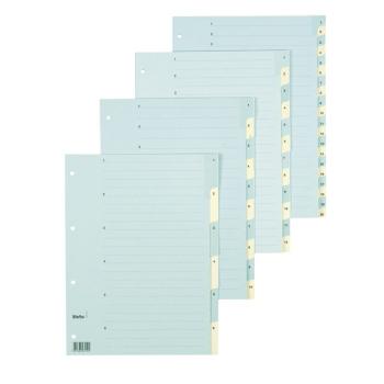 Biella kartonregister 210g a4 46244100u blau/gelb 1-12 - Biella-46244100u-7611365231492-03.jpg