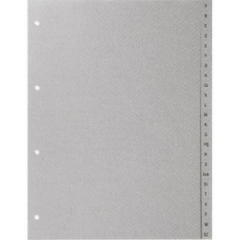 BIELLA Register PP A4 47142400U grau 24-teilig A-Z