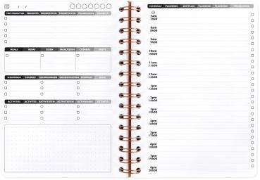 Biella agenda agebag undatiert 78239c my daily 125 blatt tabak a5 - Biella-78239c-3329680782394-03.jpg