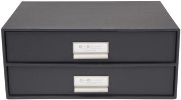 Bigso box of sweden schubladenbox birger 15752000 2 schubladen, dunkelgrau - Bigso-box-of-sweden-15752000-7330061943569-02.jpg