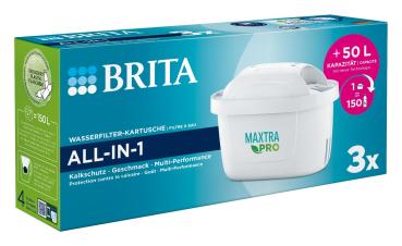 Brita kartuschen maxtra+ 1053129 maxtra pro all-in-1 3 stück - Brita-1053129-4006387121365