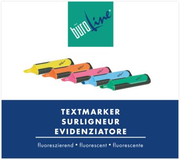 BÜroline textmarker 236503 grün - Bueroline-236503-7612532011350