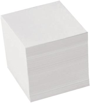 BÜROLINE Zettelbox Papier 90x90mm 376460 weiss, 80g 700 Blatt