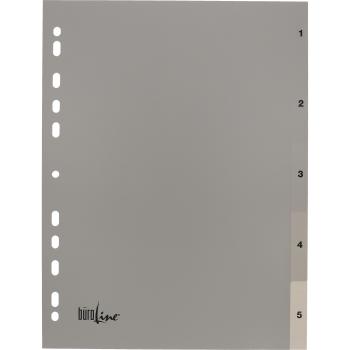 BÜroline register pp a4 40932 grau 1-5 - Bueroline-40932-7612532058096-02.jpg