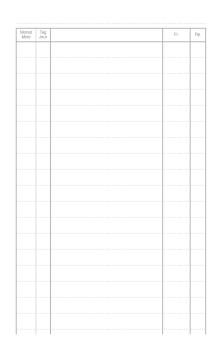 BÜroline heft e6 533876000 fr/rp/monate/tage-spalten 90g - Bueroline-533876000-7612532055811-02.jpg