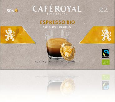 CAFE ROYAL Professional Pads Bio 10175947 Espresso 50 Stk.