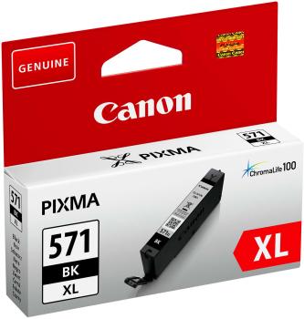 Canon tintenpatrone xl schwarz cli-571xlbk pixma mg5750 11ml - Canon-cli-571xlbk-4549292032840-02.jpg