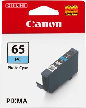 Canon tintenpatrone photo cyan cli-65pc pixma pro-200 12.6ml - Canon-cli-65pc-4549292159370-02.jpg