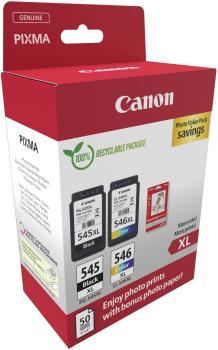 Canon photo valuepack xl schw./color pgcl545/6 pixma ip2850 gp-501 50bl. - Canon-pgcl545-6-8714574679983-02.jpg