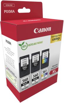 Canon multipack tinte xl bkcmy pgcl560/1 pixma ts5350 2xbkxl & 1xcmyxl - Canon-pgcl560-1-8714574679518-02.jpg