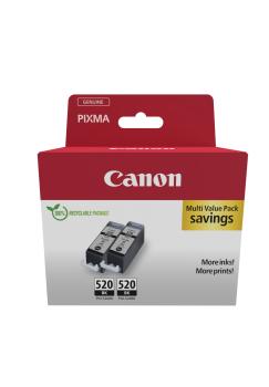 CANON Twin Pack Tinte schwarz PGI-520BKT iP 3600 2x19ml