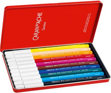 Caran d'ache filzstift fibralo m 185.310 10-farbig assortiert - Caran-dache-185.310-7610186303104-03.jpg