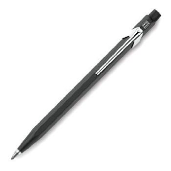 CARAN D'ACHE Druckbleistift Fixpencil 3mm 3.288 schwarz, Knopf ass.