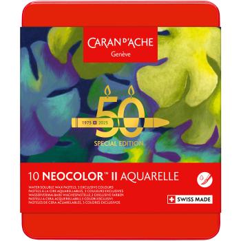 Caran d'ache wachsmalkreide neocolor ii 7500.915 50 jahre üppig 10 stück - Caran-dache-7500.915-7630002360180-02.jpg