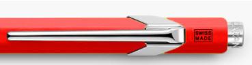 Caran d'ache kugelschreiber 849 metall 849.070 rot, refill, schrift blau - Caran-dache-849.070-7610186029073-03.jpg