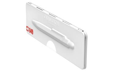Caran d'ache kugelschreiber 849 pop line 849.502 weiss matt, mit metalletui - Caran-dache-849.502-7630002316767-03.jpg