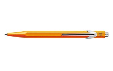 CARAN D'ACHE Kugelschreiber 849 Pop Line 849.530 orange fluo, mit Metalletui