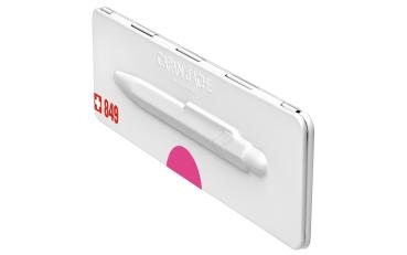 Caran d'ache kugelschreiber 849 pop line 849.590 rosa, mit metalletui - Caran-dache-849.590-7630002316798-02.jpg