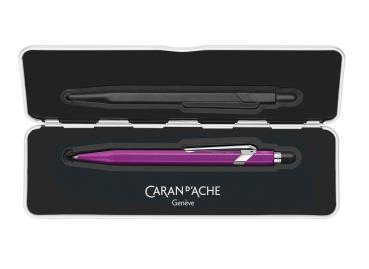 Caran d'ache kugelschreiber 849 colormat-x 849.605 violet, slimpack - Caran-dache-849.605-7630002352048-03.jpg