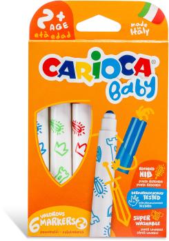 Carioca fasermaler baby 2+e-6 42813 - Carioca-42813-8003511428136