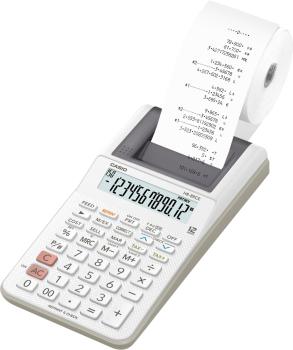 CASIO Tischrechner druckend HR-8RCE-WE 12-stellig weiss