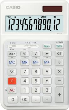CASIO Tischrechner JE-12E weiss