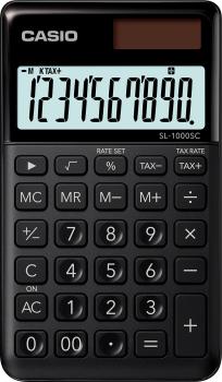 Casio taschenrechner bic sl-1000sc-bk 10-stellig schwarz - Casio-sl-1000sc-bk-4549526612596