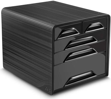 CEP Schubladenbox Smoove Confort 1072130011 5 Schubladen schwarz