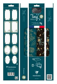 Clairefontaine tiny rolls set schwarz/blau 223889c 5x0.35m inkl. band - Clairefontaine-223889c-3329682238899-02.jpg