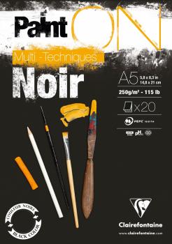Clairefontaine paint'on a5 975168c schwarz 20 blatt - Clairefontaine-975168c-3329689751681-02.jpg