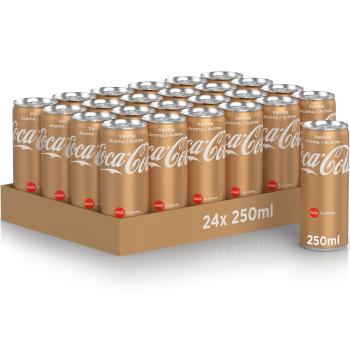 COCA COLA Vanilla, Alu 129400000877 25 cl, 24 Stk.