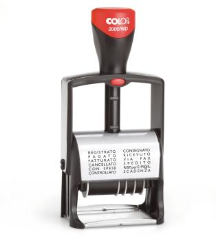COLOP Mehrtextstempel I 2000WD/I 12 Texte